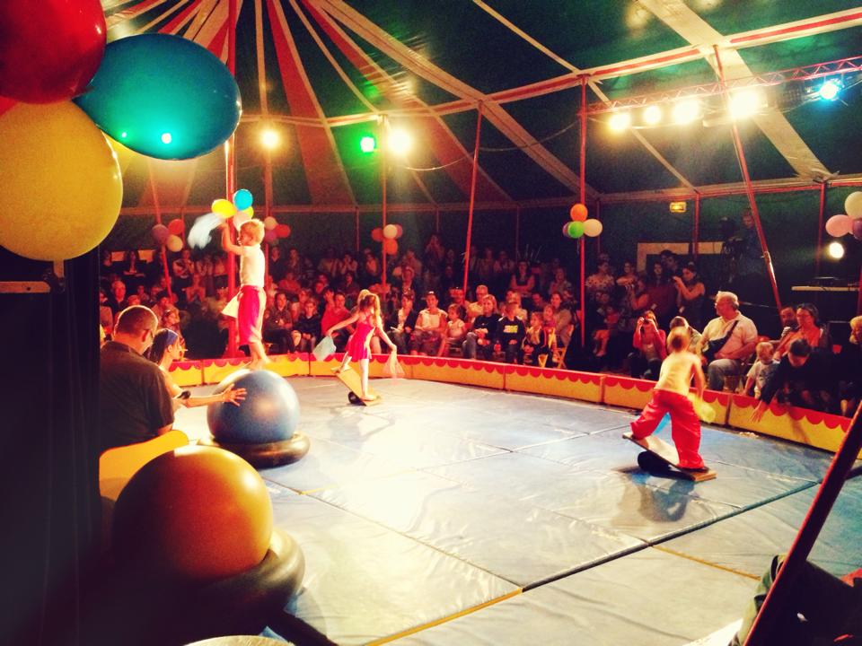 Spectacle de l'école de cirque 2013